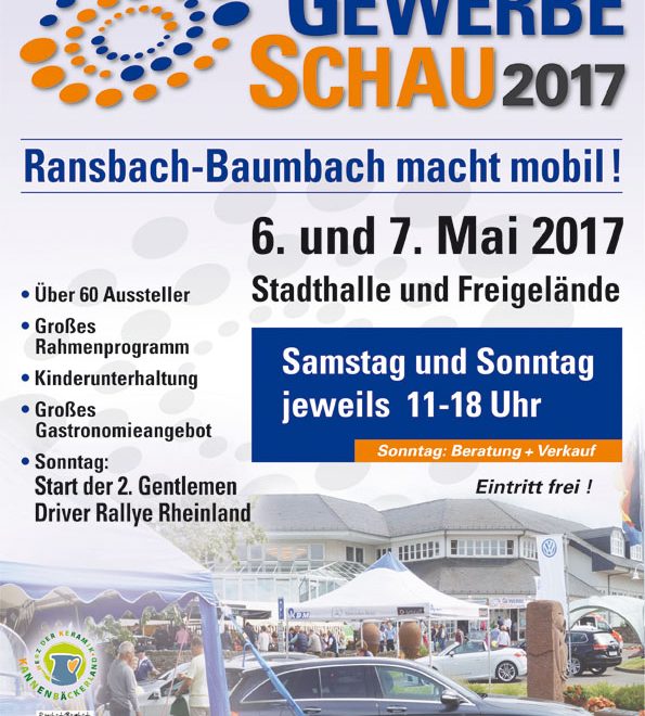 Gewerbeschau 06.-07. Mai 2017 in Ransbach-Baumbach